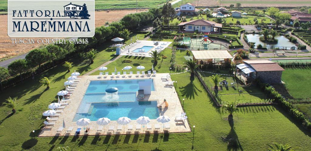 Fattoria Maremmana Aparthotel Marina di Grosseto Bagian luar foto
